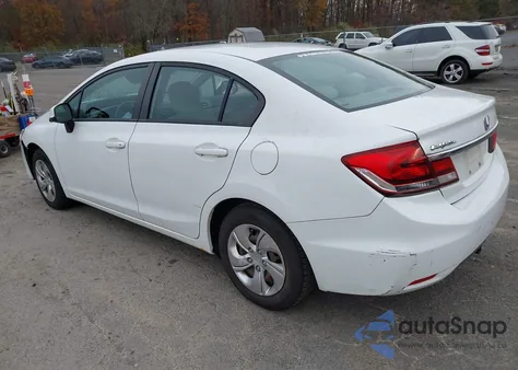2013 Honda Civic Lx z USA, uszkodzony, nr VIN 2HGFB2F59DH594870